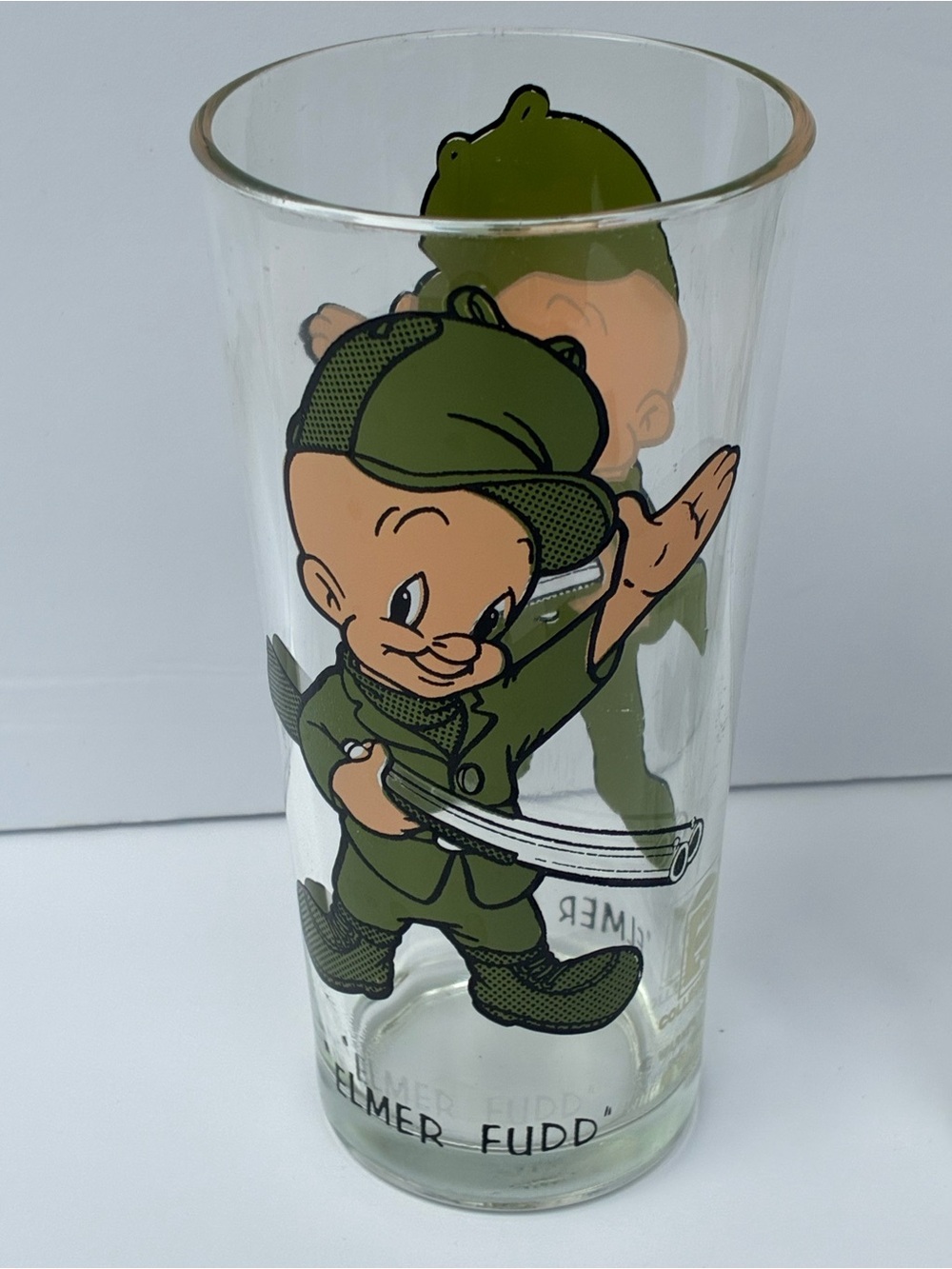 Vintage 1973 Pepsi Looney Tunes Bugs Bunny Elmer Fudd Glasses Set - Picture 2 of 13